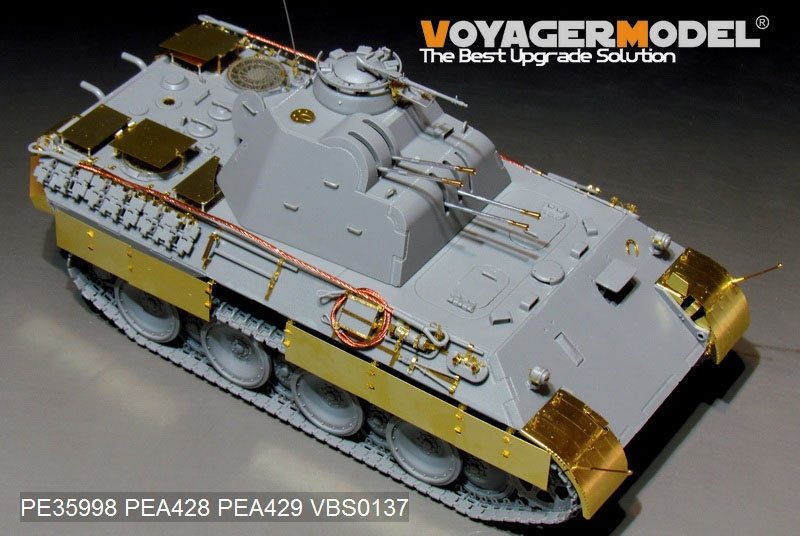 Voyager Model PE35998 WWII German FlaKPanzer V FlaKvierling 20mm MG 151/20 Basic For TAKOM 2105 1/35 – zdjęcie 6