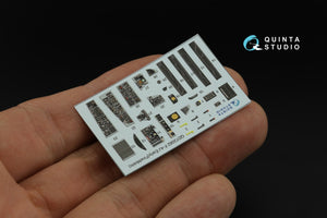 Quinta Studio QD72082 F-4J Early 3D-Printed &amp;amp; coloured Interior on decal paper (Fine Molds) 1/72 – zdjęcie 3