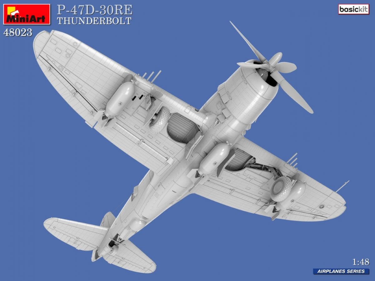 MiniArt 48023 P-47D-30RE THUNDERBOLT. BASIC KIT 1/48 – zdjęcie 10