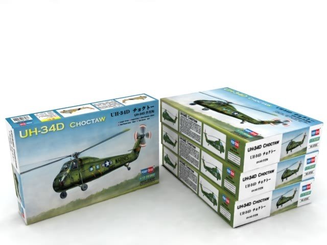 Hobby Boss 87222 American UH-34D Choctaw 1/72 – image 2