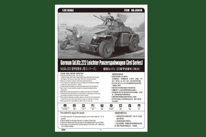 Hobby Boss 83816 German Sd.Kfz.222 Leichter Panzerspahwagen 1/35 – Bild 4