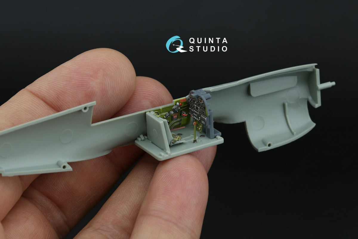 Quinta Studio QD+72212 P-40M Warhawk 3D-Printed &amp;amp; coloured Interior on decal paper (Academy) (with 3D-printed resin parts) 1/72 – zdjęcie 9
