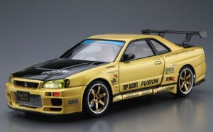 Aoshima 05984 Top Secret BNR34 Skyline GT-R &amp;#39;02 1/24 – zdjęcie 2
