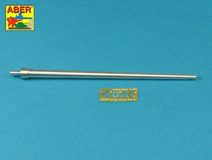 Aber 35L-167 German 7,5cmKwK42L/70 gun barrel without muzzle brake for Panther Ausf. A/D/G or Panther II 1/35