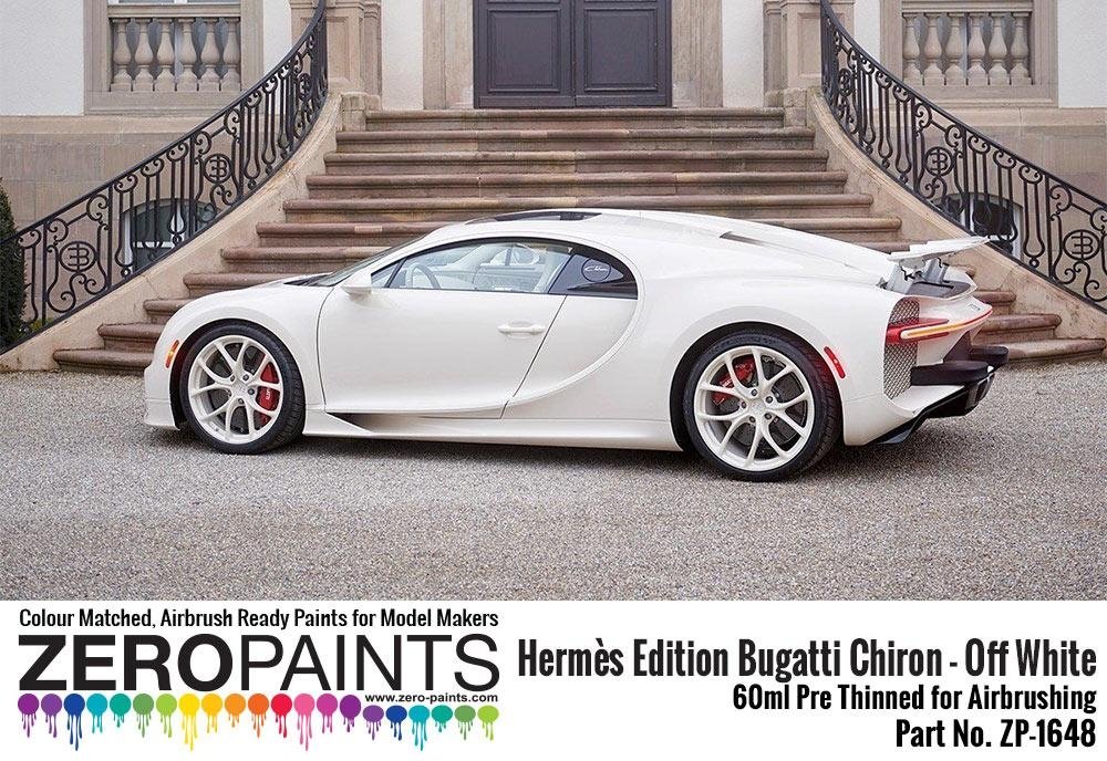 Zero Paints 1648 Hermès Edition Bugatti Chiron Off White 60ML – image 2