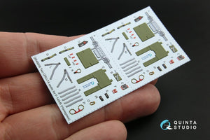 Quinta Studio QD48178 F-14A 3D-Printed &amp;amp; coloured Interior on decal paper (for Hasegawa kit) 1/48 – zdjęcie 7