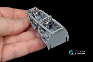 Quinta Studio QD48131 F-4E early/F-4EJ 3D-Printed &amp;amp; coloured Interior on decal paper (for ZM SWS kit) 1/48 – zdjęcie 8
