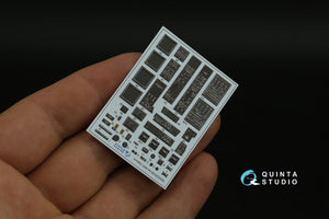 Quinta Studio QDS+35106 AH-64D 3D-Printed &amp;amp; coloured Interior on decal paper (Takom) (Small version) (with 3D-printed resin parts) 1/35 – zdjęcie 6