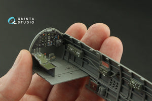 Quinta Studio QD35127 Nakajima B5N2 Kate 3D-Printed coloured Interior on decal paper (Border Model) 1/35 – zdjęcie 6