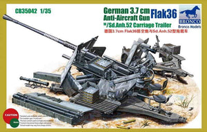 Bronco CB35042 German 3.7cm Flak36 1/35