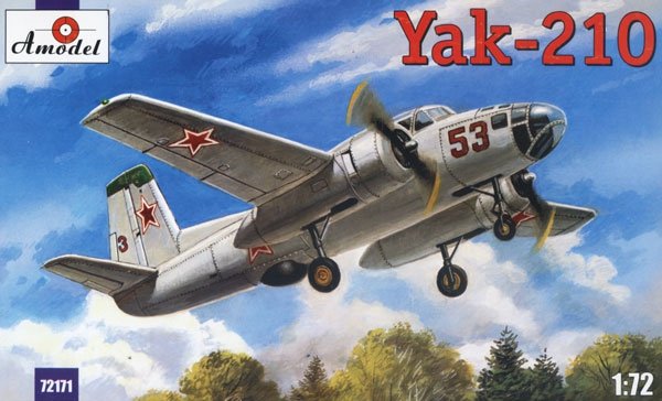 A-Model 72171 Yak-210 1/72
