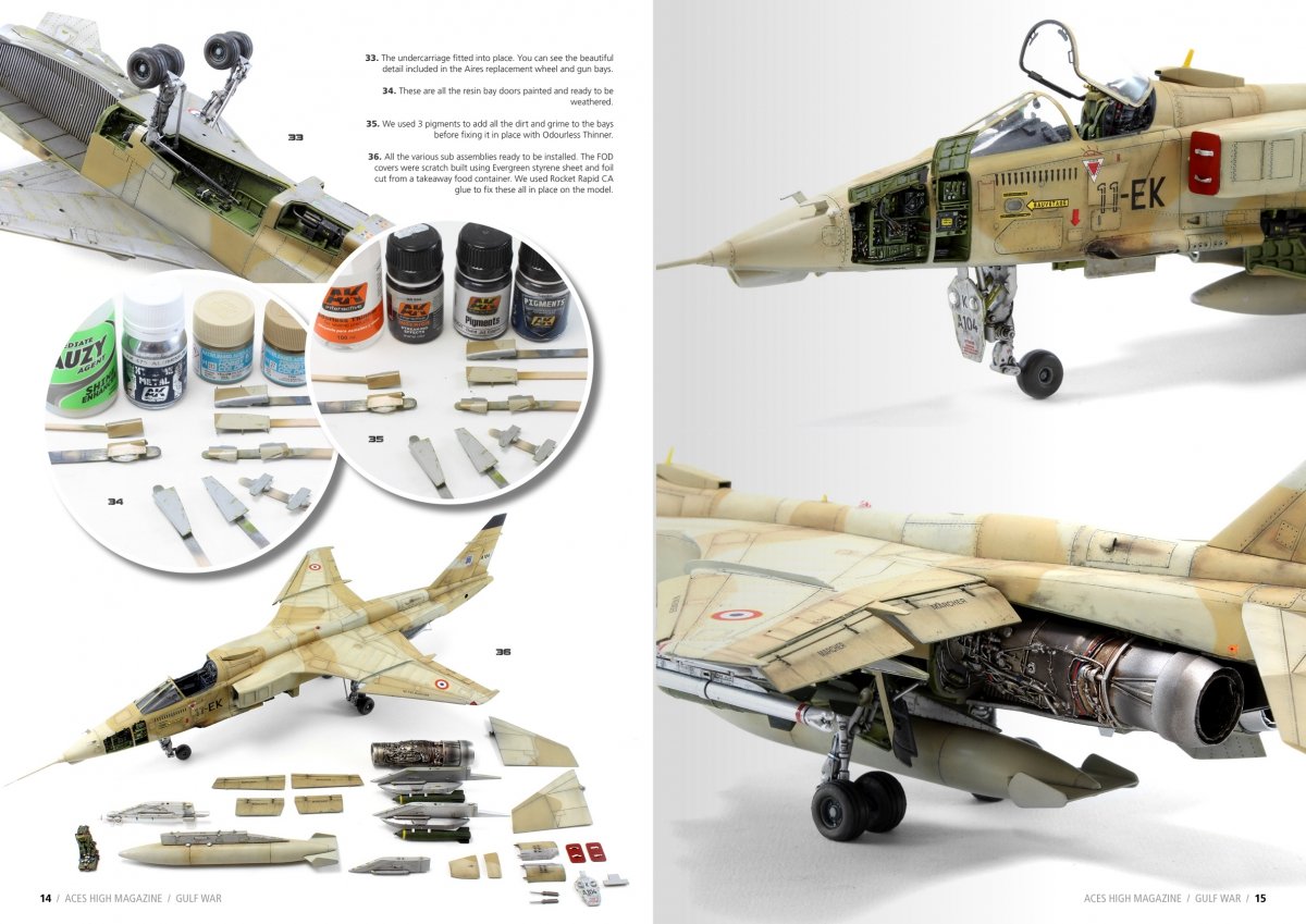 AK Interactive AK2927 ACES HIGH ISSUE 13: THE GULF WAR English – zdjęcie 3