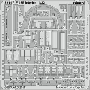 Eduard 32947 F-15E interior 1/32 TAMIYA – zdjęcie 3