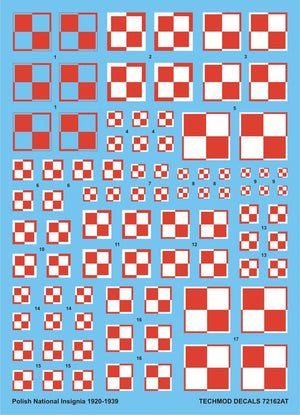 Techmod 72162 Polish Insignia 1920-39 1/72 – image 2