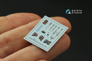 Quinta Studio QD72132 PZL P.7a 3D-Printed coloured Interior on decal paper (Arma Hobby) 1/72 – zdjęcie 5