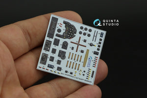 Quinta Studio QD48098 Ju 87B-2/R-2 3D-Printed &amp;amp; coloured Interior on decal paper (Hasegawa) 1/48 – zdjęcie 8