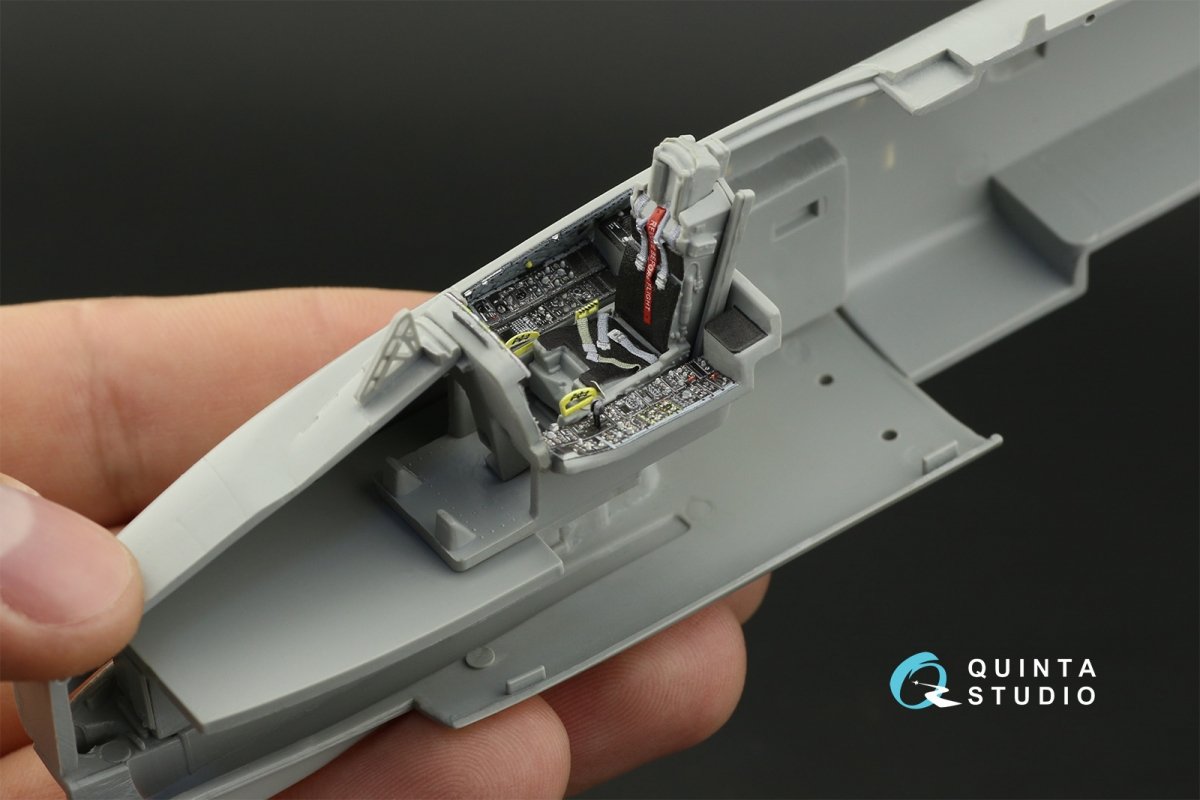 Quinta Studio QD48196 A-10C 3D-Printed &amp;amp; coloured Interior on decal paper (for Italeri ) 1/48 – immagine 5