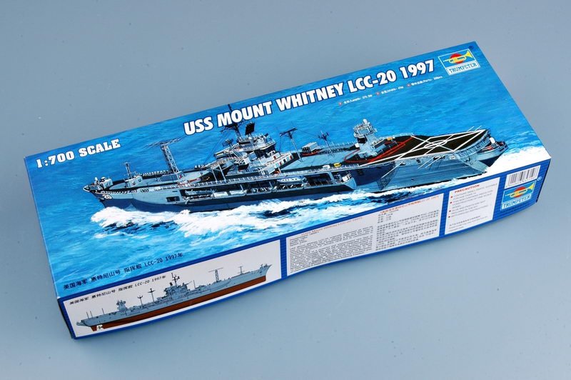 Trumpeter 05719 USS MOUNT WHITNEY LCC-20 1997 1/700 – zdjęcie 2