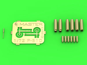 Master AM-72-126 P-51D Mustang Armament &amp;amp; Gunsight Detail Set 1/72