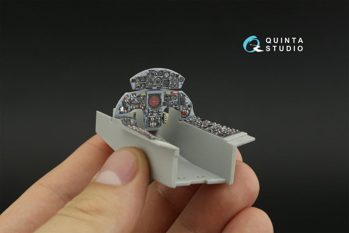 Quinta Studio QD32130 TF-104G 3D-Printed &amp;amp; coloured Interior on decal paper (Italeri) 1/32 – zdjęcie 11