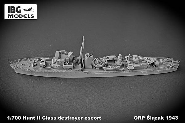 IBG 70001 ORP Ślązak 1943 Hunt II class destroyer escort 1/700 – zdjęcie 3