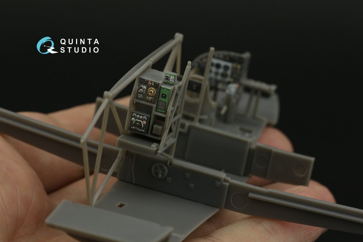 Quinta Studio QDS-48333 Avro Anson Mk.I 3D-Printed &amp;amp; coloured Interior on decal paper (Airfix) (Small version) 1/48 – zdjęcie 6
