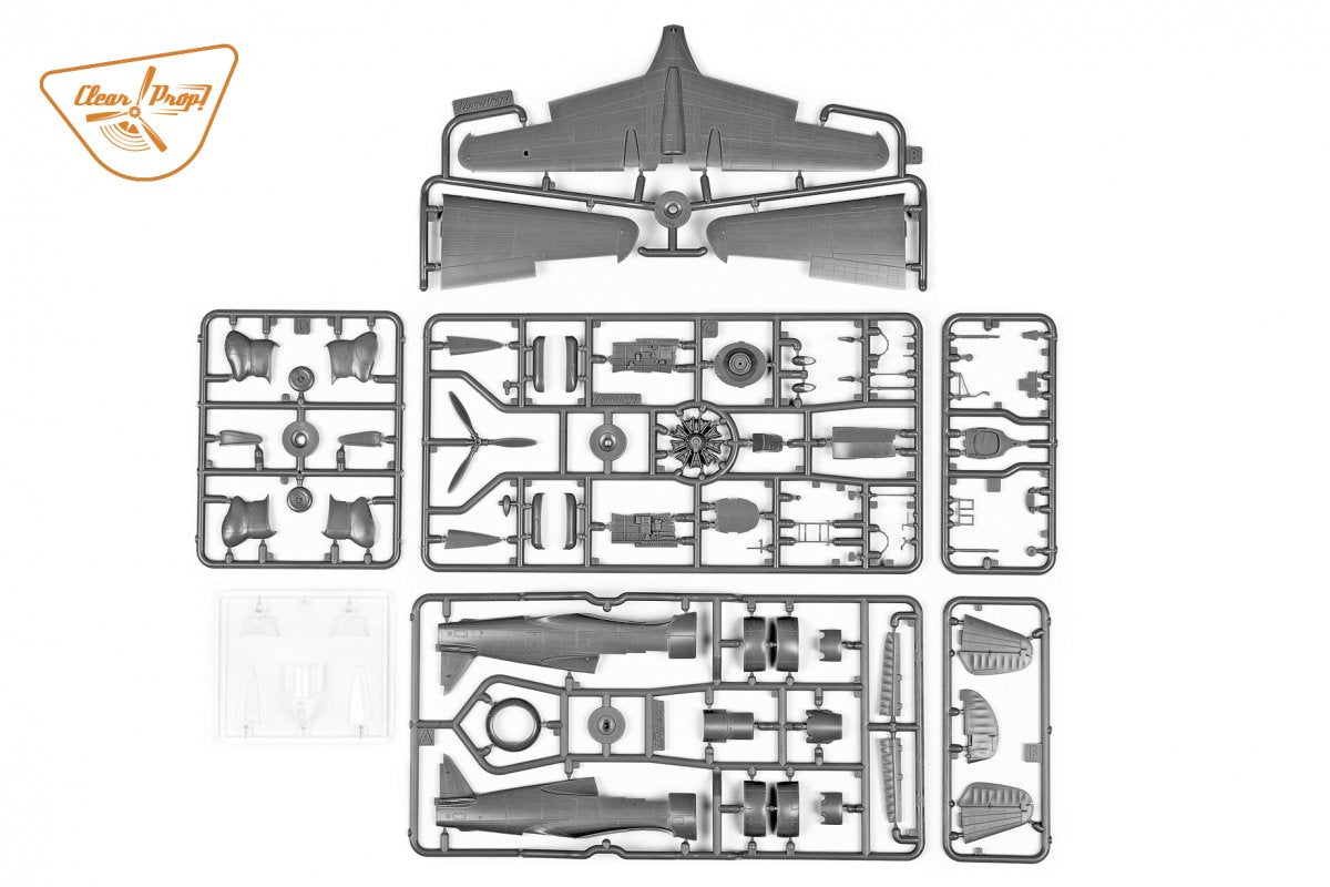 Clear Prop! CP72022 H-75N Hawk STARTER KIT 1/72 – zdjęcie 10