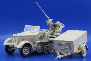 Eduard 36104 Sd. Kfz.7/2 (early) Flak 37 37mm 1/35 Trumpeter – zdjęcie 7