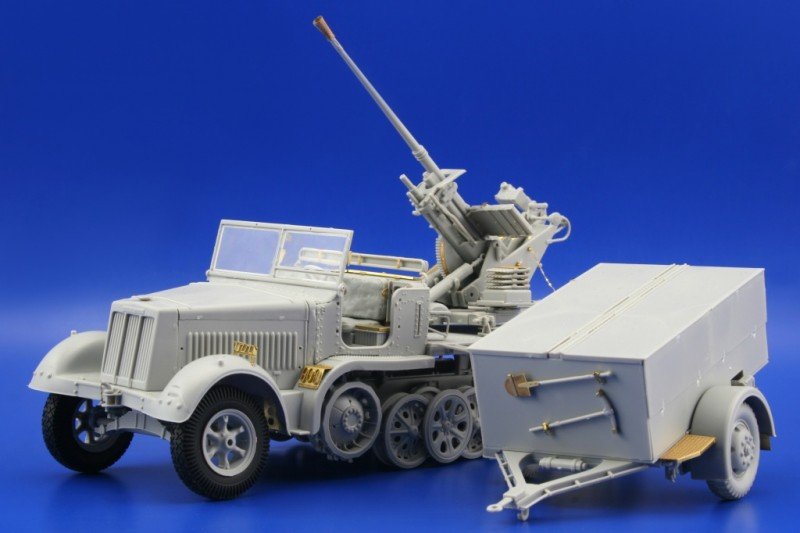 Eduard 36104 Sd. Kfz.7/2 (early) Flak 37 37mm 1/35 Trumpeter – zdjęcie 7