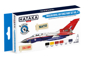 Hataka HTK-BS85 Modern Royal Air Force paint set vol.4 (6x17ml)