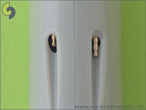 Master AM-48-010 Bf 109 F, G1 - G4 armament set (MG 17 tips) &amp;amp; Pitot Tube 1/48 – zdjęcie 3