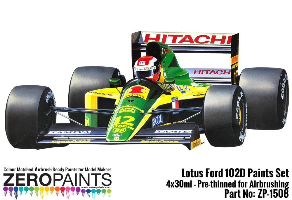 Zero Paints ZP-1508 Lotus Ford 102D Paint Set 4x30ml – Bild 4