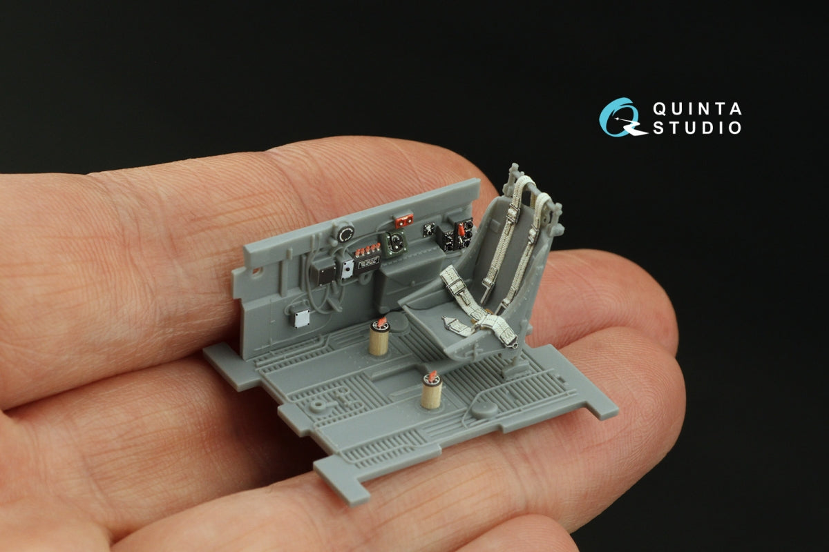 Quinta Studio QD48434 P-47D-25 Thunderbolt 3D-Printed colored Interior on decal paper (Miniart) 1/48 – image 7