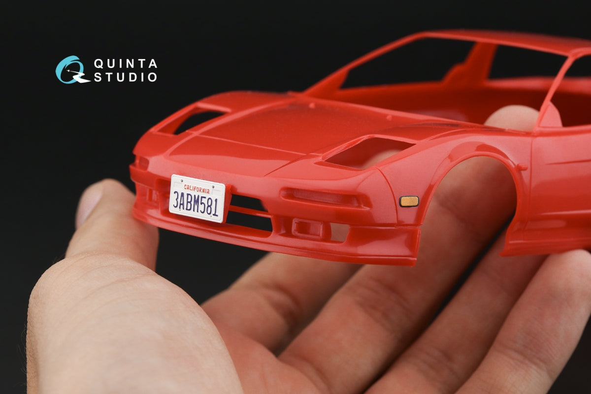 Quinta Studio QD24007 Acura-Honda NSX NA1 Export version 3D-Printed &amp;amp; colored Interior on decal paper (Tamiya) 1/24 – image 12
