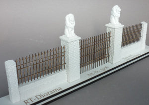 RT-Diorama 35276 Park wall with Fence 1/35 – zdjęcie 4