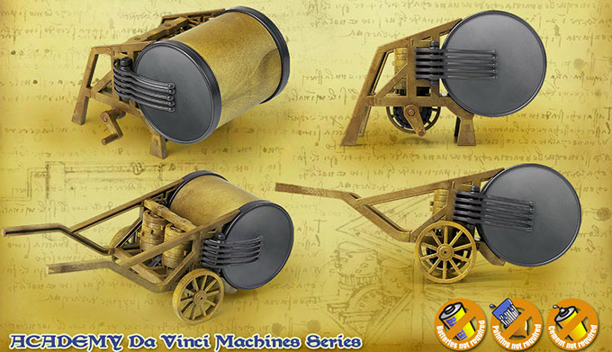 Academy 18138 da Vinci Mechanical Drum