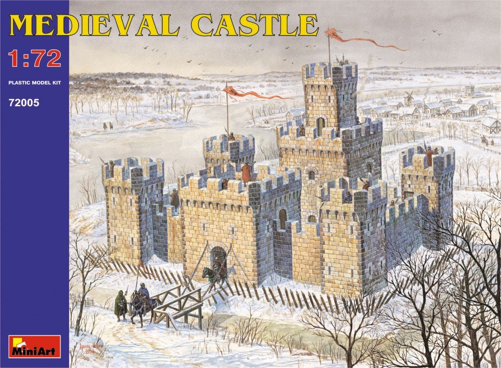 MiniArt 72005 MEDIEVAL CASTLE 1/72