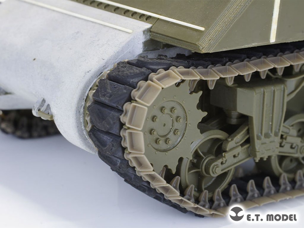 ET Model P35-082 WWII US ARMY M4 Sherman T48 w/duck bill (Type 1) Workable Track ( 3D Printed ) 1/35 – image 6