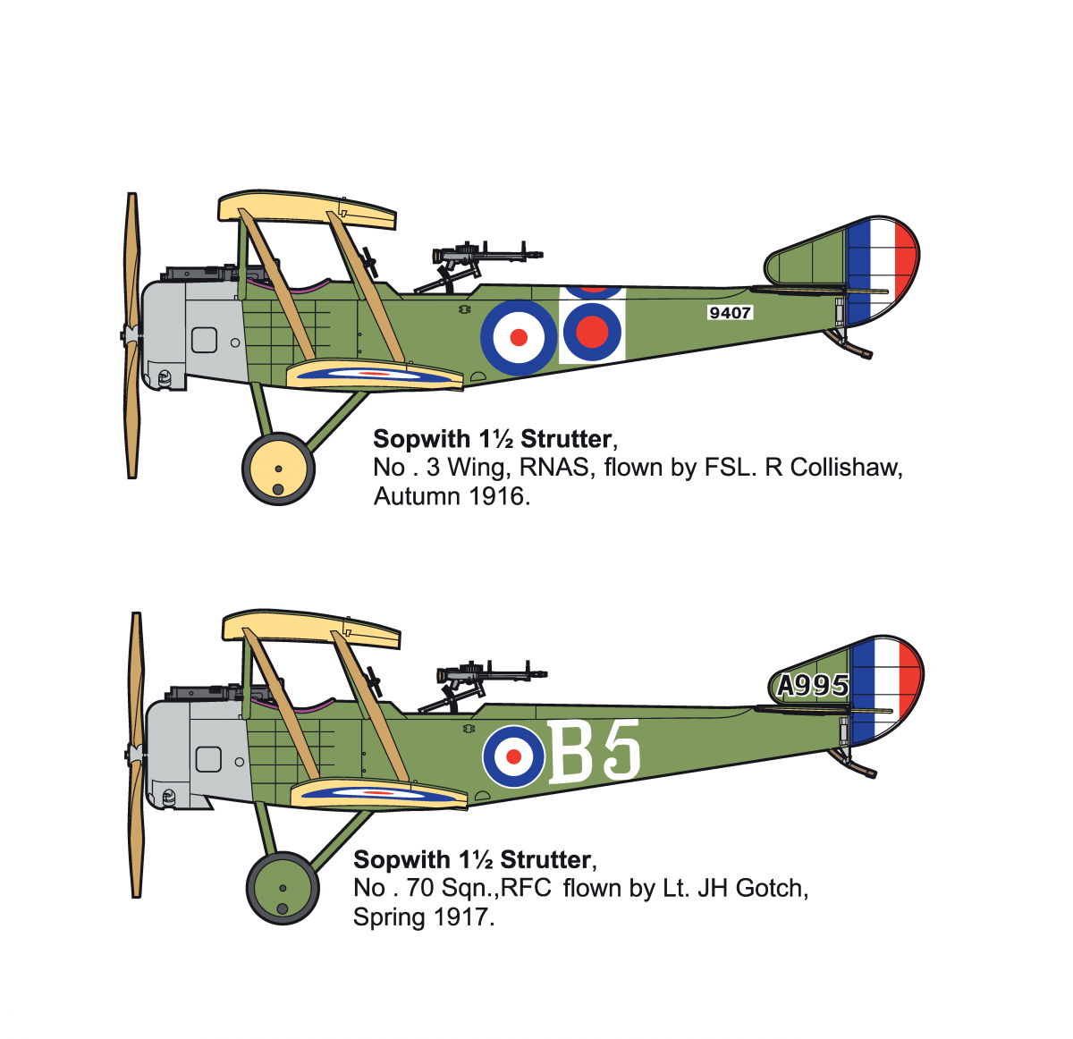 Roden 635 Sopwith 11/2 Strutter 1/32 – image 2