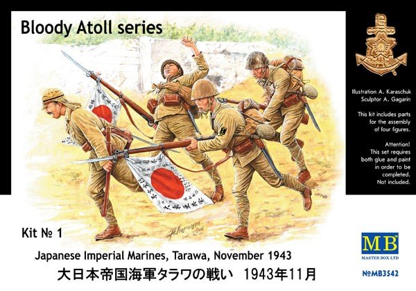 Master Box 3542 Marines impériaux japonais, Tarawa novembre 1943 (1/35)