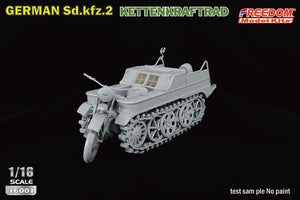 Freedom 16001 Sd.Kfz. 2 Kettenkraftrad Typ HK 101 1/16 – zdjęcie 9