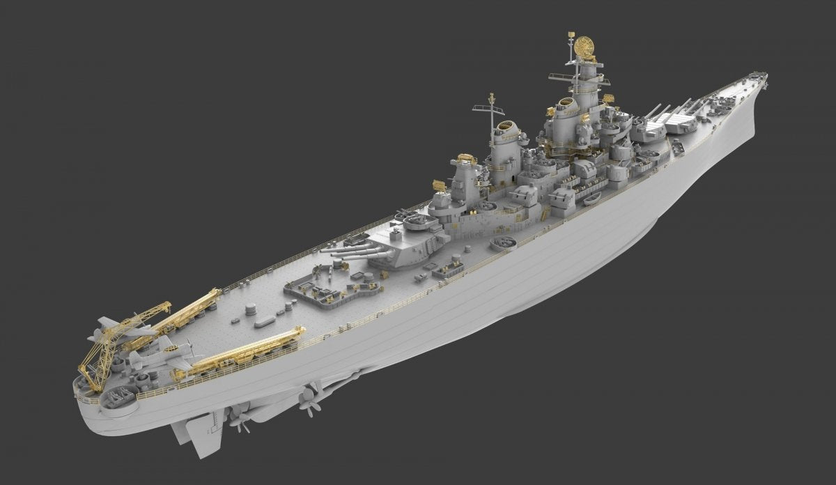 Very Fire VF350909DX USS Navy Battleship BB-63 Missouri DX Version 1/350 – zdjęcie 2