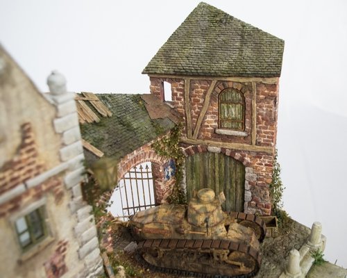 RT-Diorama 35308 Diorama Base: &amp;quot;Marne River Port&amp;quot; WWI 1/35 – image 7