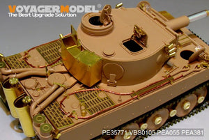 Voyager Model PE35771 WWII German Tiger I Early Production Basic （For RFM RM-5003） 1/35 – zdjęcie 3