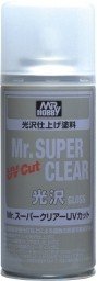 Mr.Hobby B-523 Mr.Hobby Super Clear UV Cut Flat Spray MATT