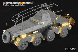 Voyager Model PE35193 WWII German Sd.Kfz.232 8 ROD early version for TAMIYA Kit 1/35 – image 5