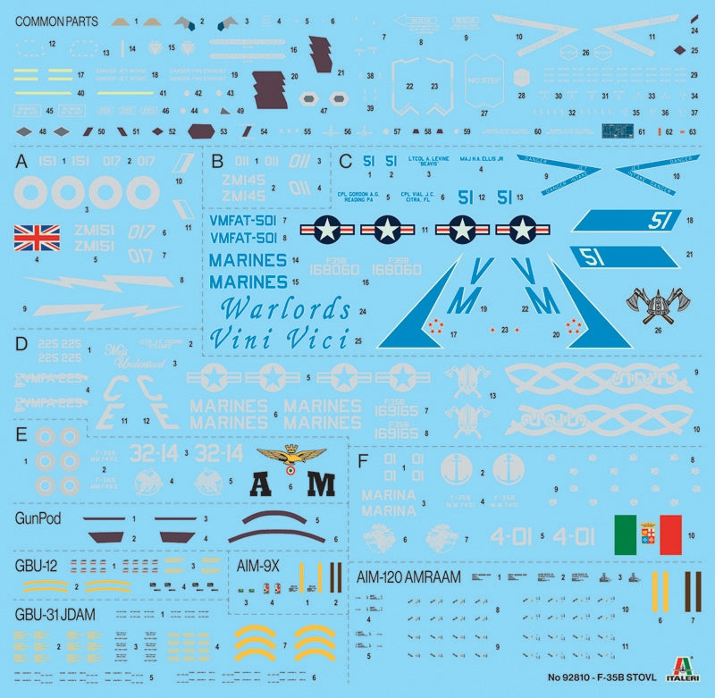 Italeri 92810 F-35 B Lightning II 1/48 – image 3