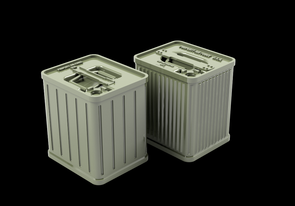 Panzer Art RE35-772 US AAF 5gal fuel canisters (12 pcs) 1/35 – zdjęcie 2
