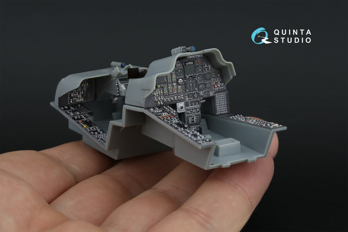 Quinta Studio QDS-35132 AH-64A 3D-Printed colored Interior on decal paper (Trumpeter) (Small version) 1/35 – image 8