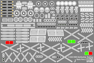 MK1 Design MD-20014 HMS Rodney Value Pack 1/200 – zdjęcie 11